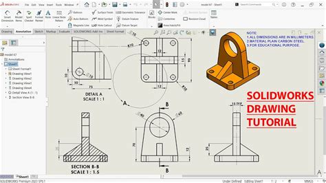 Image result for Basic SolidWorks Drawing