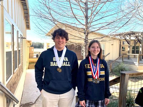 Geneva students earn highest rating at VASE – Geneva School of Boerne