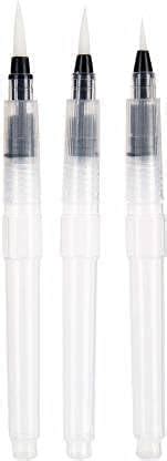 kreni enterprises Water Coloring Brush Pens, Set of 3 Brush Tips for ...