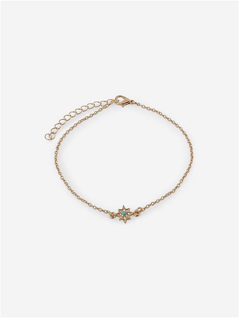 Shop Now: Toniq's Elegant Gold Plated Set anklet Await!