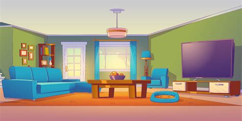 Contemporary living room interior design 22277068 Vector Art at Vecteezy