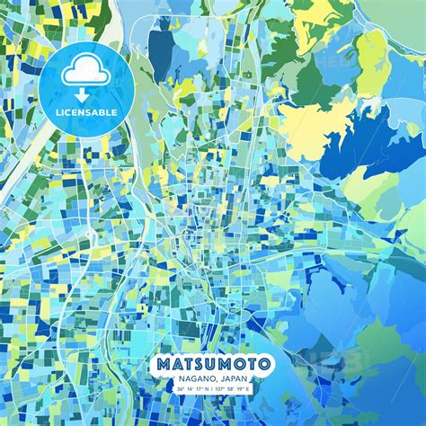 Matsumoto map print template – Artofit