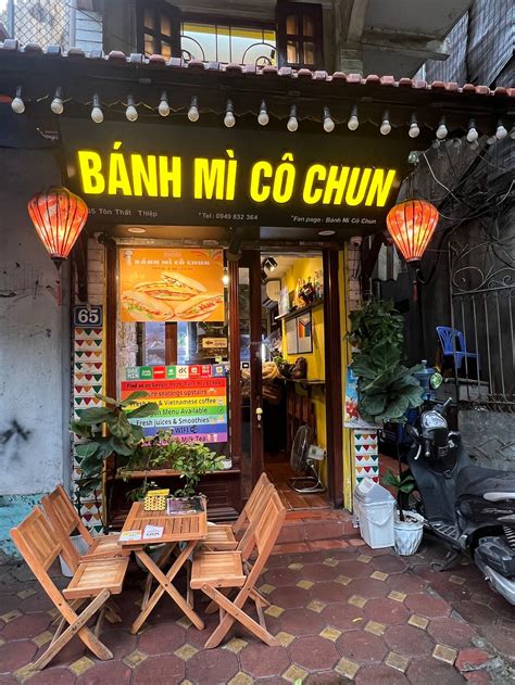 Bánh mì cô Chun - Hanoi Restaurant - HappyCow