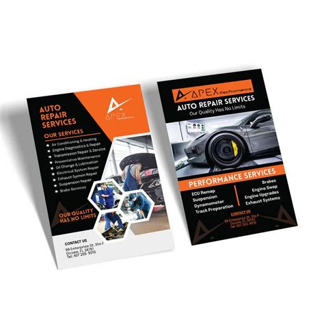 Entry #106 by rajumoulvibazar for Auto Repair Shop Flyer Design - 04/11 ...