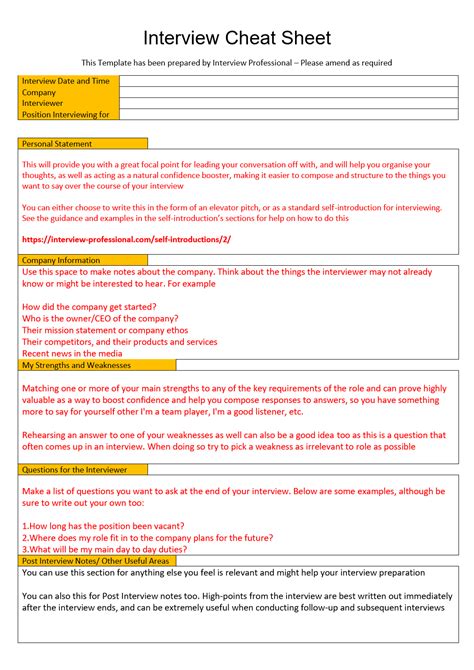 Interview Cheat Sheet 的图像结果