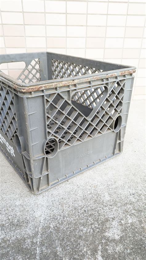 Vintage Foremost MILK Crate Box ヴィンテージ フォアモスト ミルククレート ボックス 収納ボックス ...