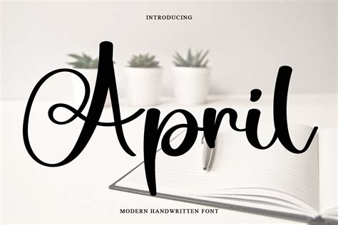 April Font by PiPi Creative · Creative Fabrica