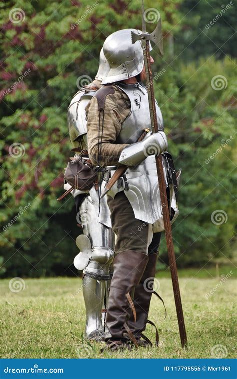 Medieval knight editorial photo. Image of helmet, armor - 117795556