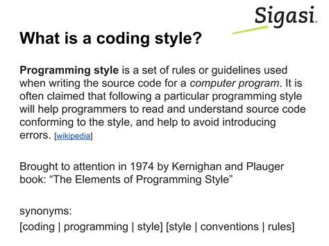 Image result for Coding Style Guide