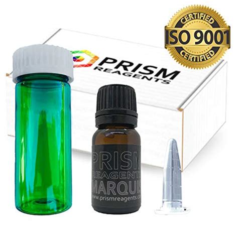 Buy Marquis Reagent Kit by Prism Reagents. 10ml Reagent Bottle with ...