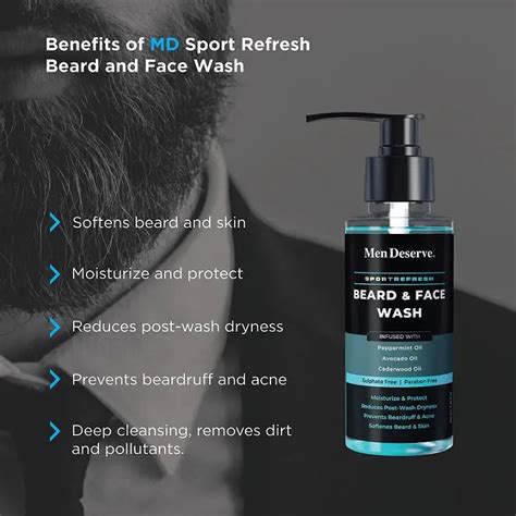 Buy Beard & Face Wash For Men | Top Rated Beard Wash For Men in India ...