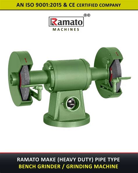 Bench Grinder - Ramato 1 HP 1 PH OR 3 PH 2800 RPM TWO BEARING BENCH ...