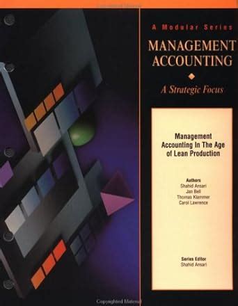 Buy Management Accounting in the Age of Lean Production: Version 1.1 ...