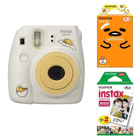 Buy Fujifilm Instax Mini Instant Camera and 2-Film Bundle Set, Gudetama ...
