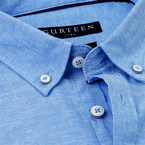 Light Blue Linen Shirts | SS25 | Gurteen Menswear
