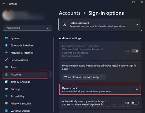 Image result for Lock Windows PC Automatically Windows 11