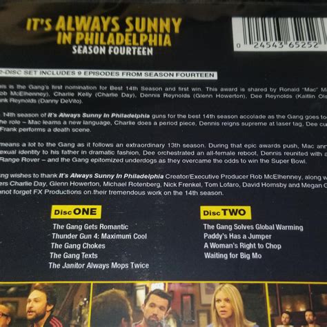 Got my Season 14 DVD today. Notice it's not "The Complete" Season 14 ...