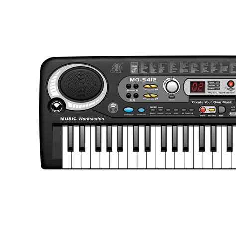 Milaan USB 54 Key Digital Music Electronic Keyboard Key Board Electric ...