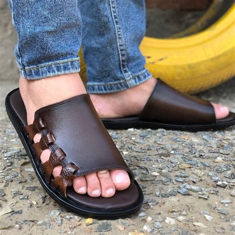 Ugur Pakistan | Men leather sandals fashion, Casual beach shoes, Mens ...
