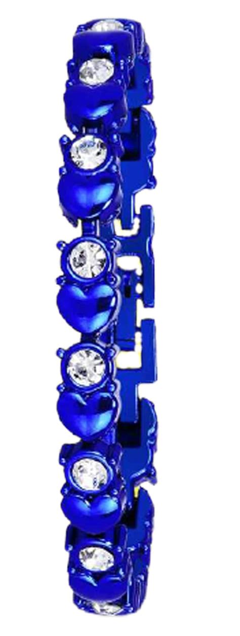 Buy The Shopoholic Branded Analogue Diamond Blue Ring Dial Magnet Watch ...