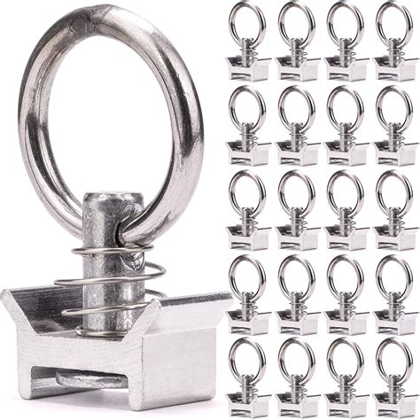 20 X 1000 Kg Cargo Load Rings Lashing Rail Fitting | Desertcart INDIA