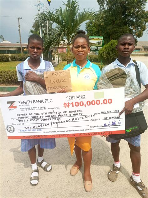 Jubilation as Private School in Isoko Emerges Winner of Mulade Quiz ...