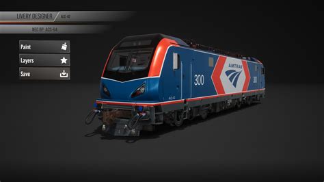 Amtrak ALC-42 300 "ACS-64" - Train Sim Community