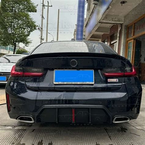 3 Series G20 Lci 2023+ Rear Bumper After Lip Splitter Skirts Diffuser ...