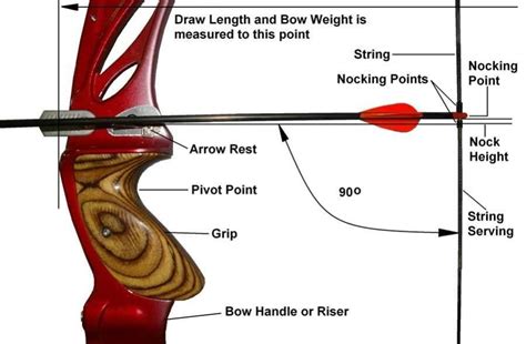 Components of a Bow and Arrow