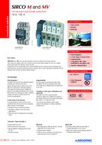 Load Break Switch SIRCO M 3P 63A 690 VAC Rotary Switch - Reference 22003006