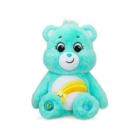 Care Bears™ - Medium Plush - Wish Bear (Eco-Friendly) | BasicFun!