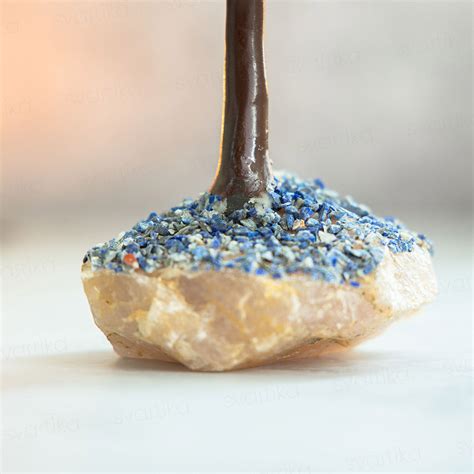 Lapis Lazuli Crystal Tree - 300 Beads (12 Inch)