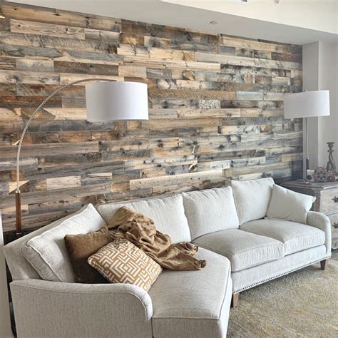 Weathered Wood Accent Wall – HOMYSTYLE