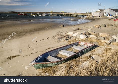 Pine Point Beach Located Scarborough Maine Stock Photo 527251150 ...