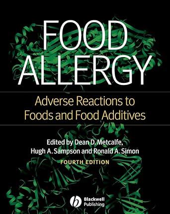 Buy Food Allergy: Adverse Reactions to Foods and Food Additives Book ...