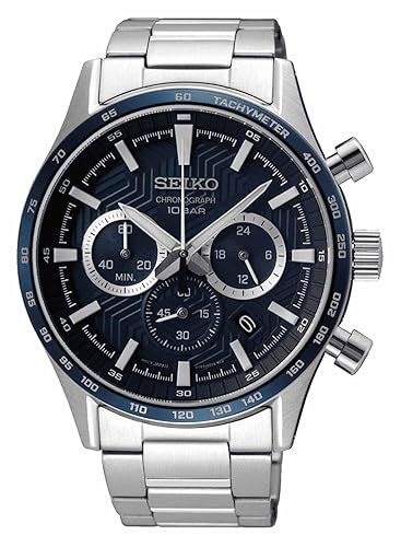 Buy Seiko Stainless Steel Chronograph Quartz Watch For Men- Ssb445P1 ...