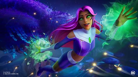 Starfire of the Teen Titans Is Now in Fortnite - Gameranx