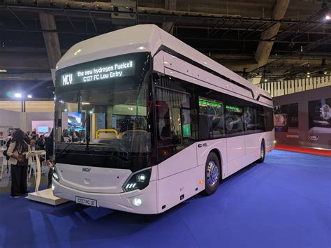Busworld: MCV Unveils New C127 FC LE Hydrogen Bus