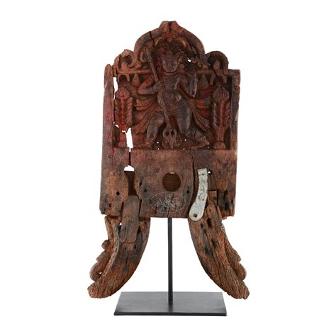 Wooden Kavadi Fitted with Karthikeya Idumban Panel (Pair) – RANI ARTS ...