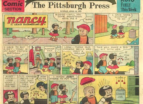 Pin by annell Tate on NANCY | Nancy comic, Newspaper comic strip, Nancy