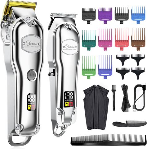 Amazon.com: Hatteker Hair Clipper for Men IPX7 Waterproof Cordless ...