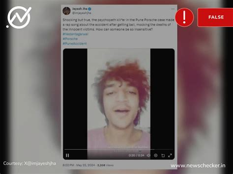 Fact Check: Viral Rap Video Does Not Feature Teenager Involved In Pune ...