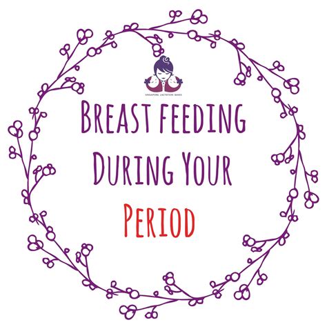 Breastfeeding During Your Period - Singapore Lactation Bakes (SLB)