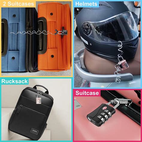 ZHEGE Luggage Lock TSA Approved, Small TSA Lock for India | Ubuy