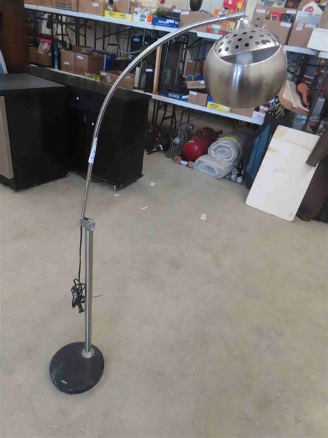 Floor Model Stainless Floor Lamp