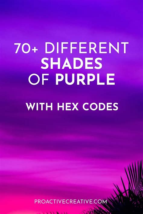 Purple Color Code 的图像结果