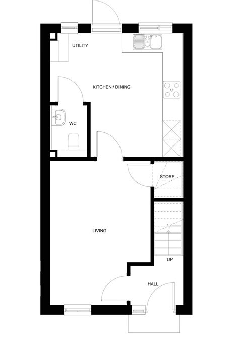 New home, 2 bed semi-detached house for sale in Southfields, Conrad ...
