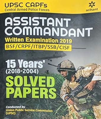 Buy Solved Papers CAPF Assistant Commandant 2019 Book Online at Low ...