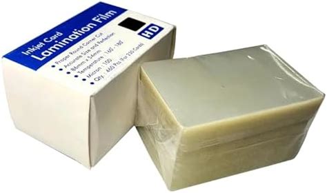 iDJET 86 x 54 mm ID Card Laminating Pouch Films, Optimum Quality ...