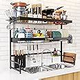Buy EIGEN Over Sink Dish Drying Rack - Unique 2-Tier Utensil Rack for ...